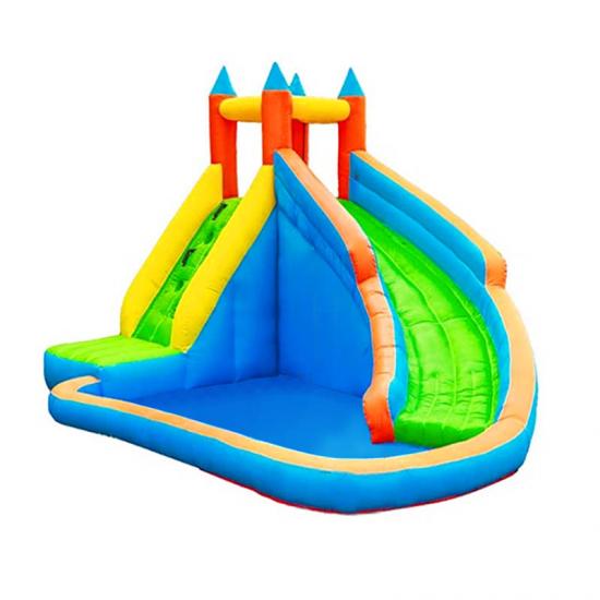 Castle water slides