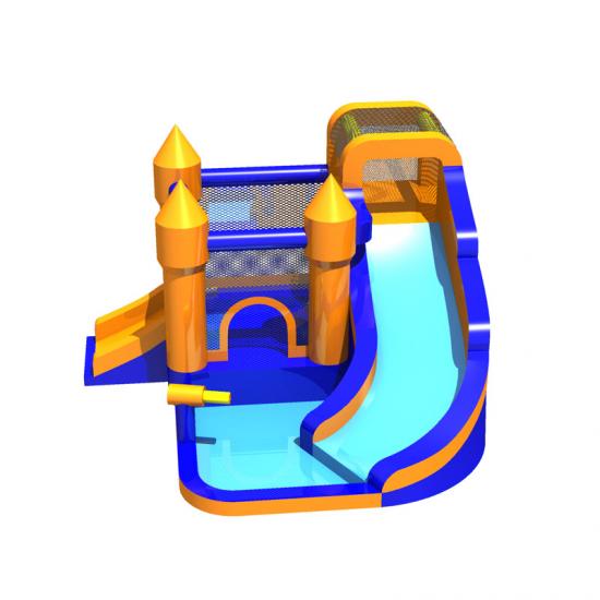 jumping castle with water slides