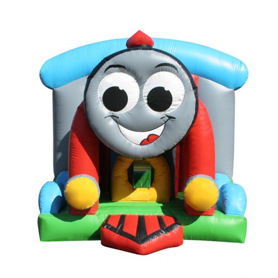 Train inflatable bouncer with blower best jump house