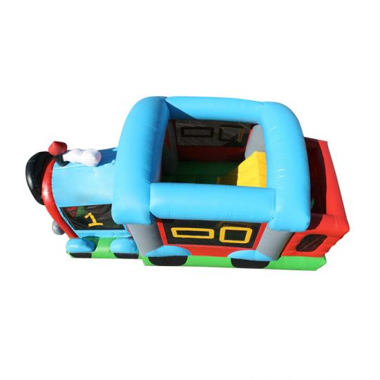 Train inflatable bouncer with blower best jump house