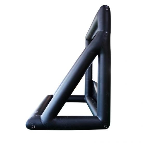 outdoor inflatable movie screen and projector