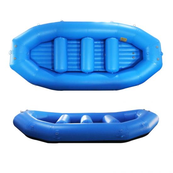 Inflatable white water rafting boats