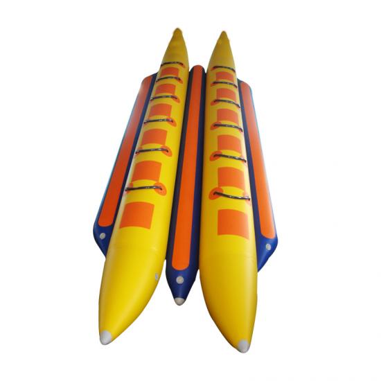 Inflatable flying banana boat