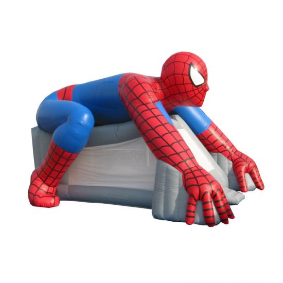 spiderman inflatable bouncer slide
