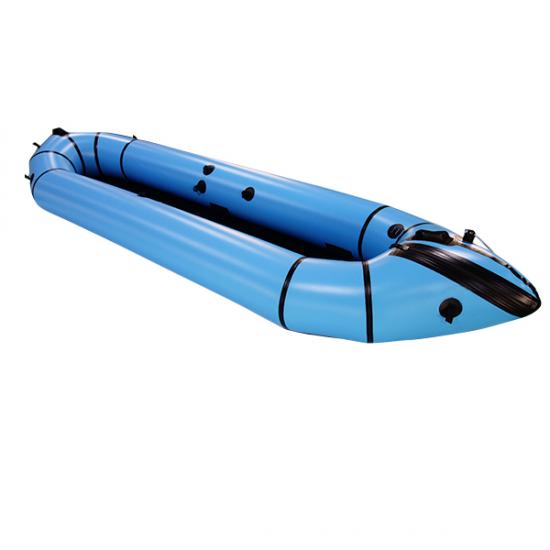 light small river boat packraft